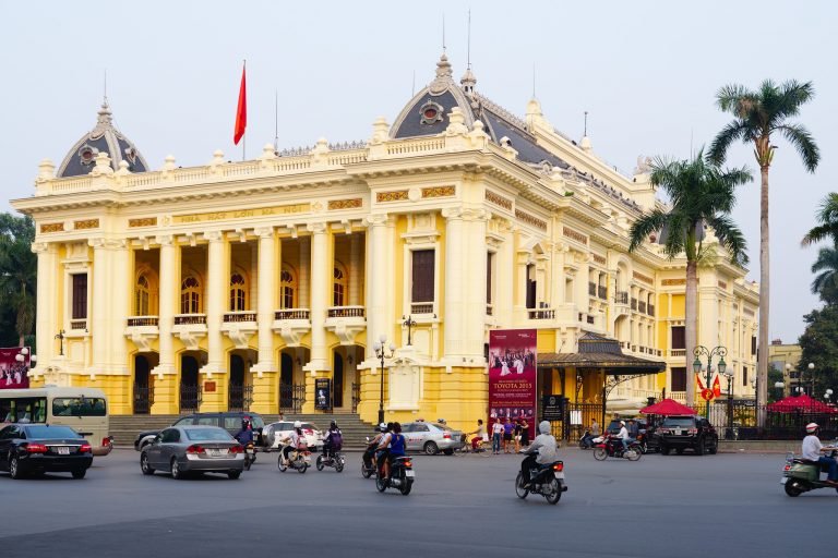 Hanoi opera house Made as a copy of the Opera Garnier in Paris 22334215449 768x512